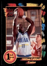 1992-93 Wild Card Adrian Caldwell Basketball Cards #82