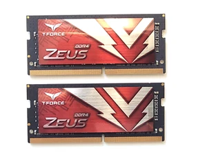 TEAMGROUP T-Force Zeus DDR4 SODIMM 16GB (2x8GB) 2666MHz (PC4-21300) 260 Pin - Picture 1 of 3