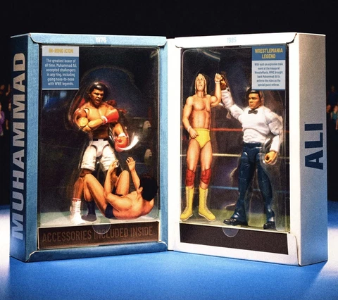 SDCC 2023 Mattel Exclusive - Ultimate Edition MUHAMMAD ALI (Action Figure Set) Cover