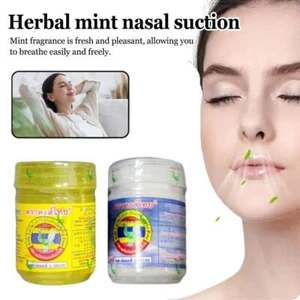 Herbal Repair Nasal Box Mint Herbal Nasal Inhalation Mint Tubes Health Care - Picture 1 of 11