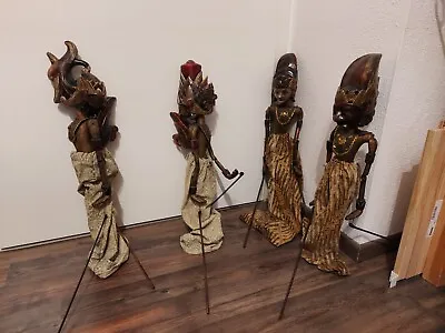 4 Stück Art Afrikanisch Puppe Handpuppe  • 100€