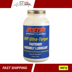 ARP 100-9911 Ultra-Torque Fastener Assembly Lubricant 20 oz. Brush Top Container - Picture 1 of 1