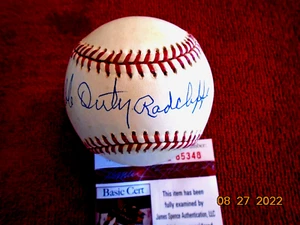 TED DOUBLE DUTY RADCLIFFE Signed American League Baseball -JSA Authenticated - Picture 1 of 3