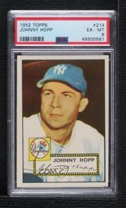 1952 Topps Johnny Hopp #214 PSA 6