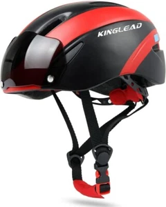 New Unisex Adults Helmet Electric Scooter Mountain Bike MTB Protective Red - Picture 1 of 8