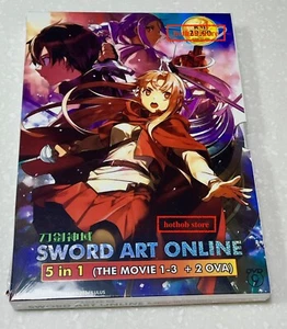 Sword Art Online (3 Movie + 2 OVA) Collection~ All Region ~ English Dubbed ~ DVD - Picture 1 of 6