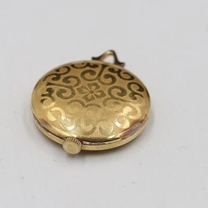 Rare! *N MINT* SEIKO Pocket Watch 11-1330 Gold 26mm Manual Winding From JAPAN - Picture 1 of 5