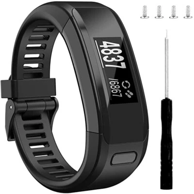 Silikon Band Ersatzband Armband für Garmin Vivosamrt HR Vivosmart HR Plus - Bild 1 von 4