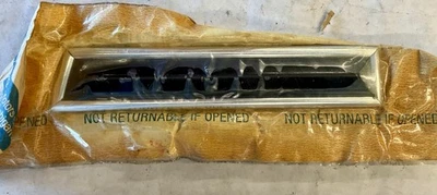 1980 Chevrolet El Camino LH Front Black Molding GM NOS SR14 - Image 1 of 2