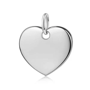 925 Silber Herz Anhänger Damen Schmuck Geschenk Valentinstag - Bild 1 von 1