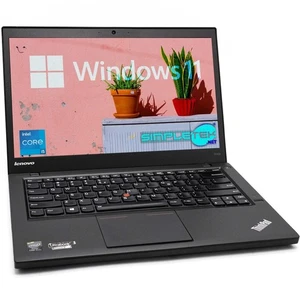 Lenovo Ultrabook T440S I5 4300U Windows 11 Pro 12GB 480GB PC Portable Notebook - Picture 1 of 9