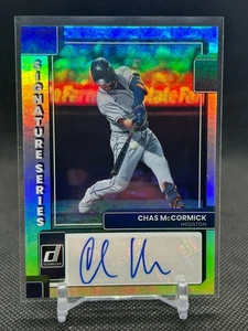 2022 Donruss Signiture Series Chas McCormick Auto - Picture 1 of 2
