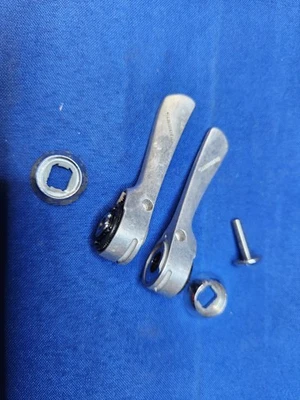 Juego de palanca de cambios tubo descendente Shimano L422 Touring Road Silver Inc c de colección nuevo de lote Foto 1 de 4