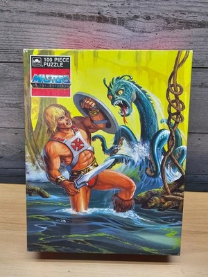 ВИНТАЖНЫЙ HE-MAN МАСТЕРОВ ВСЕЛЕННОЙ 100 ШТ. ПАЗЛ - ЗОЛОТОЙ - ПОЛНЫЙ - Изображение 1 из 4