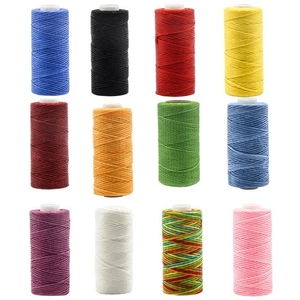Flat Waxed Sewing Line Thread for DIY Crafts Long lasting and Practical - Picture 1 of 35