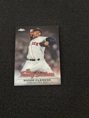 2019 Topps Chrome Update #FBC-6 Roger Clemens The Family Business Boston Red Sox - Image 1 of 2