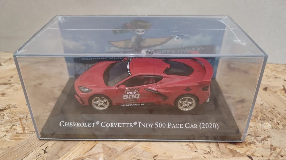 Chevrolet Corvette Indy 500 Pace Car 2020 Edicola scala 1/43 - Immagine 1 di 1