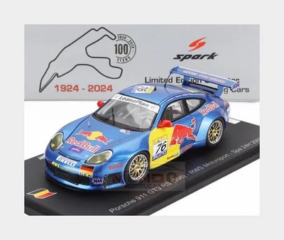 1:43 SPARK Porsche 911 996 Gt3 R #76 Spa 2002 Riccitelli Quester Wolff 100SPA17 - Immagine 1 di 2