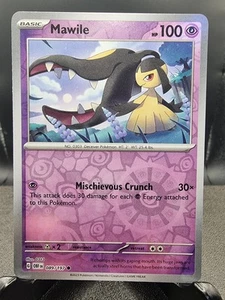 SV03: Obsidian Flames #089/197 Mawile Reverse Holo Pokemon Tcg - Imagen 1 de 1