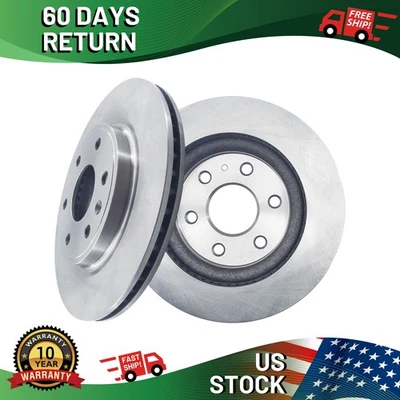 Front Disc Brake Rotors for 2007-2017 Chevy Traverse Enclave GMC Acadia Outlook Foto 1 de 4