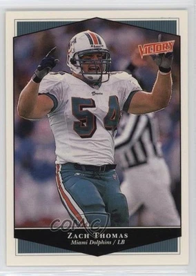 1999 Upper Deck Victory Zach Thomas #135 HOF - Image 1 of 2