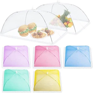 Faltbare Netz Lebensmittel Abdeckung Anti-Fliegen Picknick Schutz für Obst & Gemüse - Bild 1 von 28