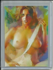 2022 Debbie Boostrom #3 Edward Vela Giclee Art Card Signed Ltd Ed 46/50 - MINT - Picture 1 of 2