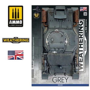 AMMO by Mig Jimenez The Weathering Magazine Vol. 35 Grey (English) - Picture 1 of 1