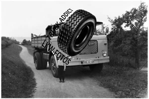 Vintage Truck Photo, GDR Motor Transport Truck Photo, Skoda 706 MTS 24 Tipper - Picture 1 of 1