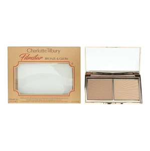 CHARLOTTE TILBURY MINI  Filmstar Bronze & Glow  Light  Medium Duo New IN BOX - Picture 1 of 3