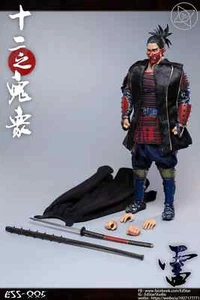 EdStar 1/6 ESS 005 The Twelve Ghosts Thunder Samurai Warrior Soldier Figure Toy - Picture 1 of 9