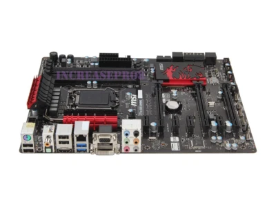 MSI Z77A-GD65 GAMING Motherboard Socket LGA 1155 Intel Z77 DDR3 DIMM USB3.0 ATX - Image 1 of 4