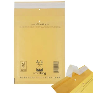 officeking Luftpolstertaschen Braun 120x175mm A1 Versandtaschen Umschläge - Bild 1 von 154