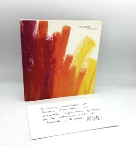 "ANDREA ROVATTI graphic designer" IKON - Con biglietto autografo - Picture 1 of 1