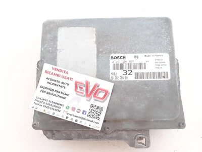CENTRALINA MOTORE BOSCH PER PEUGEOT 106 II 1.0 BENZINA 50CV(LEGGI BENE IL TESTO) - Immagine 1 di 3