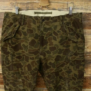 Polo Ralph Lauren Military Camouflage Cargo Hose Größe 36x34 gemessen 36x32 - Bild 1 von 12