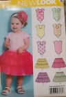 New Look Pattern A6135 Body Suit And Tutu Skirt Uncut Size NB-LG NEW