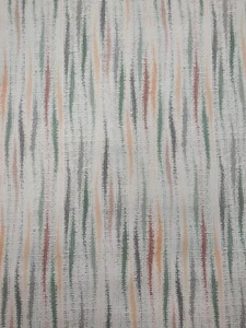 Multicoloured Graph Lines Brush Stroke Pvc Wipe Clean Vinyl Tablecloth - Picture 1 of 2