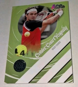 Roger Federer 2006 Tenis ACE Wimbeldon US Open Doble Reliquia 167/250 - Imagen 1 de 2
