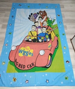 Vintage Original OG The Wiggles Big Red Car Single Quilt Cover Doona Bedding - Picture 1 of 2