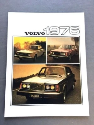 1976 Volvo Original Car Dealer Sales Brochure - 242 244 245 265 262 264 260 240 Foto 1 de 4