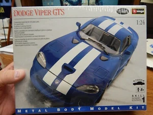TESTORS 181 DODGE VIPER GTS CAR MODEL KIT NEW IN SEALED BOX 1/24 SCALE - Picture 1 of 1