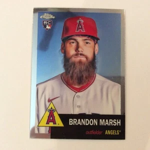 Topps 2022 cromo platino aniversario #203 Brandon Marsh RC Angels - Imagen 1 de 2