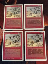 X4 Unlimited Rock Hydra HP Magic the Gathering Vintage Oldschool