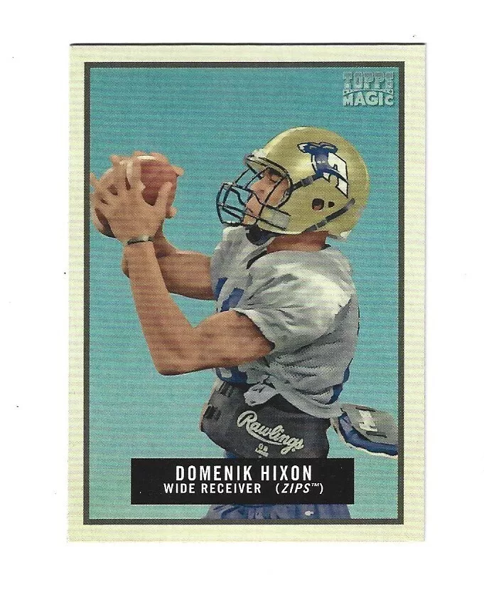 2009 Topps Magic #1 Domenik Hixon RC AKRON ZIPS - Image 1 of 1