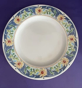 Vintage (2) Syracuse China Restaurant Ware 12” Chop Plate Platter Yellow Florals - Picture 1 of 4