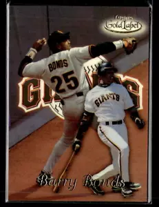 1999 Topps Gold Label #99 Barry Bonds Classe 1 Nero - Foto 1 di 2