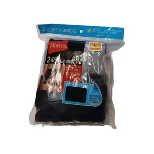 Hanes 2 Boxershorts Tagless Herren Größe L - Bild 1 von 2