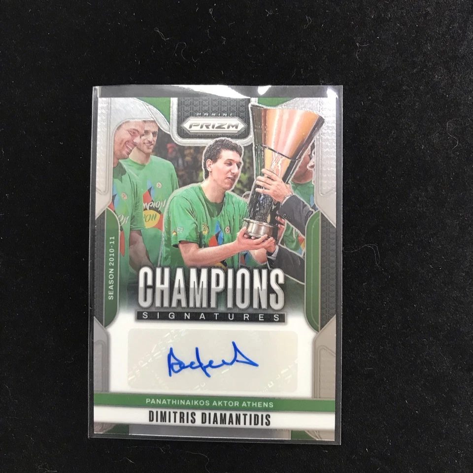 Dimitris Diamantidis 2024-25 Panini Prizm Euroleague Auto #CS-DIM - Image 1 of 2