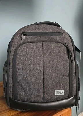 USA GEAR Neoprene Portable Camera Backpack Accessory Dividers for DSLR Black - Image 1 of 4